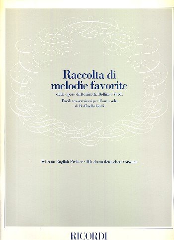 Raccolta Di Melodie Favorite, Fl (Part.)