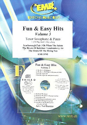 T. Barclay: Fun & Easy Hits Volume 3, TsaxKlv (+CD)