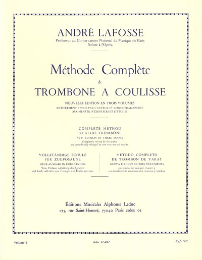 A. Lafosse: Methode Complete 1, Pos