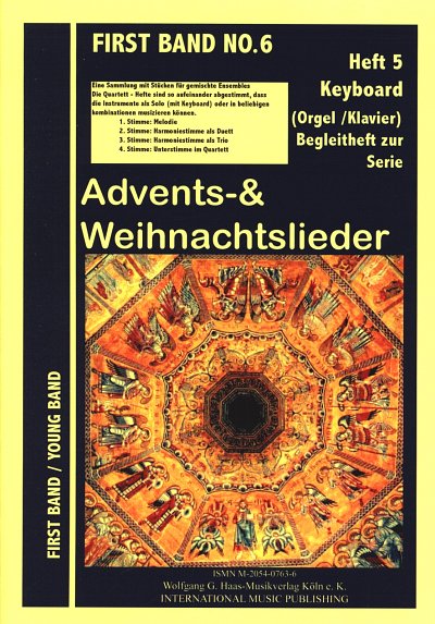 W.G. Haas: Advents- und Weihnachtslieder 5, Schulo (Klav)