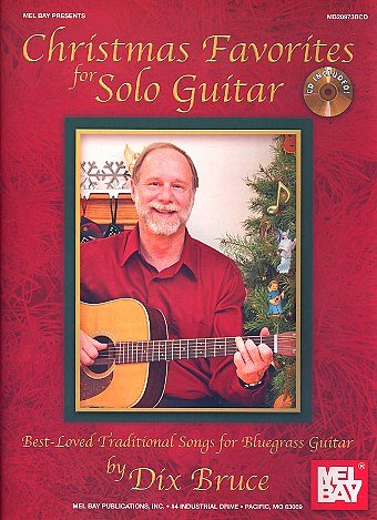 D. Bruce: Christmas Favorites for Solo Guitar, Git (Bu+CD)