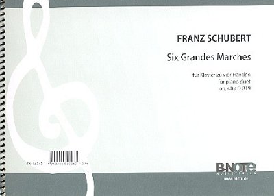 F. Schubert: Sechs große Märche für Klavier z, Klav4m (Sppa)