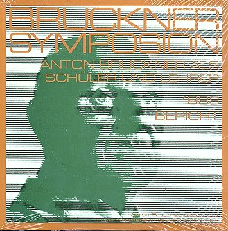 A. Bruckner: Bruckner-Symposion Linz 1988: Anton Brucke (Bu)