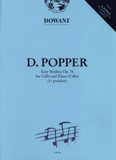 D. Popper: Leichte Etüden op. 76, VcKlav (+CD)