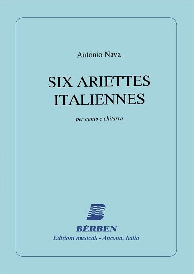 6 Ariettes Italiennes (Part.)