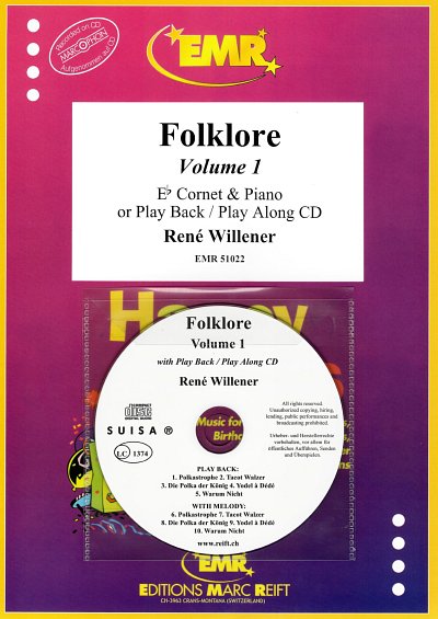 R. Willener: Folklore Volume 1, KornKlav (+CD)