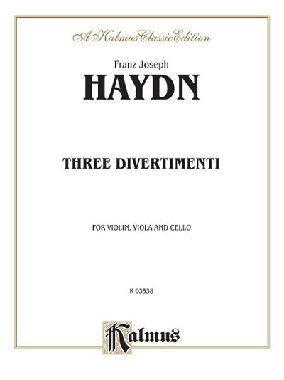 J. Haydn: Three Divertimenti (Bu)