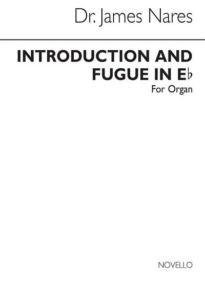 Introduction And Fugue In E Flat, Org