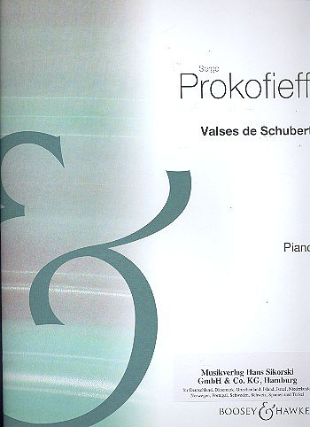 F. Schubert: Valses de Schubert, Klav