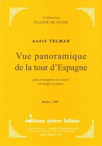 A. Telman: Vue Panaramique de la Tour d' Espagne