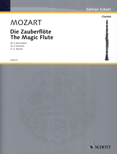 W.A. Mozart: Die Zauberflöte, 2Klar (Sppa)