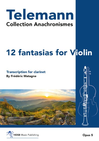 G.P. Telemann: 12 Fantasias for Violin