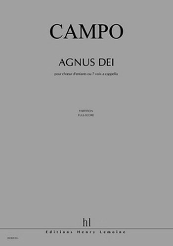 R. Campo: Agnus Dei (Part.)
