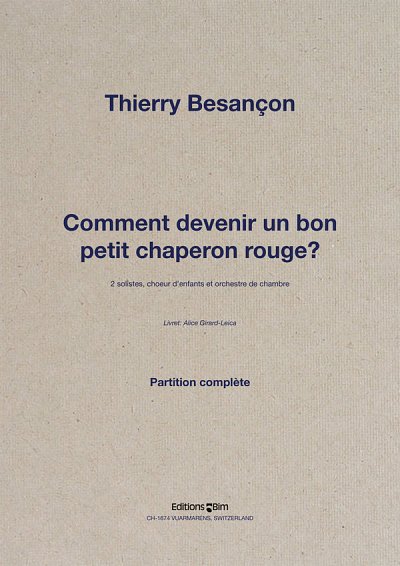 T. Besançon: Comment devenir un bon pet, 2GesKchOrch (Part.)