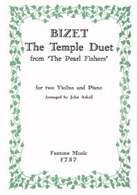 G. Bizet: Temple Duet, Viol