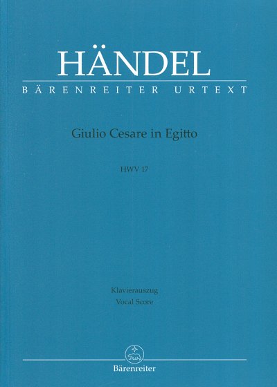 G.F. Händel: Giulio Cesare in Egitto - Julius , GesOrch (KA)