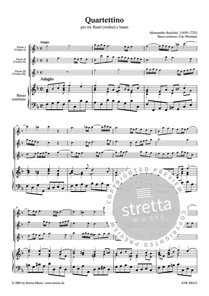 DL: A. Scarlatti: Quartettino (0)