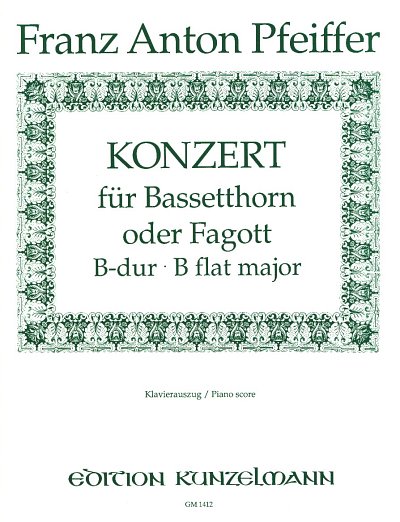 F.A. Pfeiffer: Konzert B-Dur, Bshr/FgKamo (KASt)