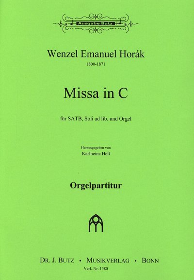 Horak Wenzel Emanuel: Missa In C