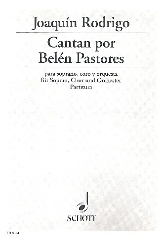 J. Rodrigo: Cantan por Belén pastores (, GesSGchOrch (Part.) (0)