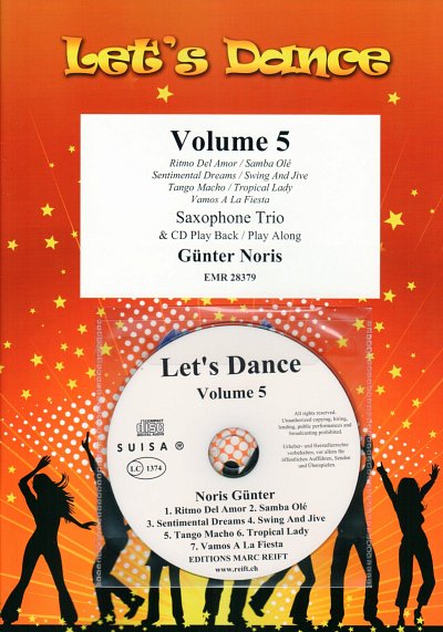 G.M. Noris: Let's Dance Volume 5, 3Sax (+CD)