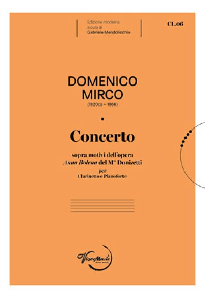 G. Mendolicchio: Concerto, KlarKlav (KlavpaSt)