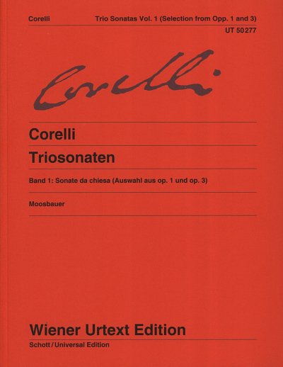A. Corelli: Triosonaten 1, 2VlBc (KlavpaSt)