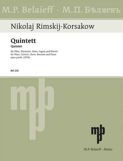 N. Rimski-Korsakow et al.: Quintet