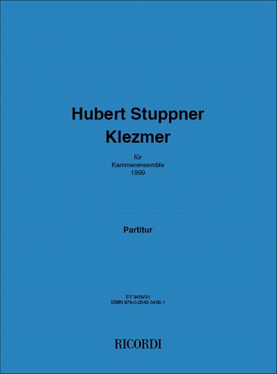 H. Stuppner: Klezmer (Part.)