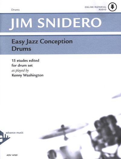 J. Snidero: Easy Jazz Conception - Drums, Drst (+OnlAu)