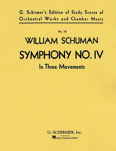Symphony No. 4 (in Three Movements), Sinfo (Part.)