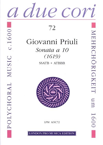 G. Priuli: Canzon a 10, variables Ensemble (10 Stimmen)