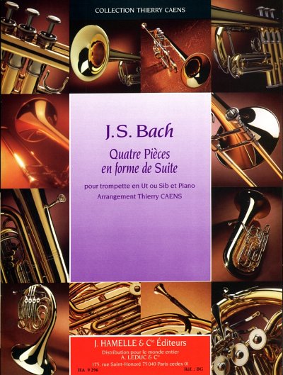 J.S. Bach: Quatre Pièces en forme de Sui, TrpKlav (KlaPa+St)
