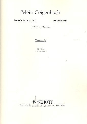 W. Lutz: Mein Geigenbuch, 2VlVcKbKlav (Vc)