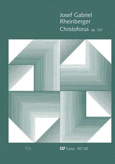 J. Rheinberger: Christoforus op. 120, 4GesGchOrch (Part.)