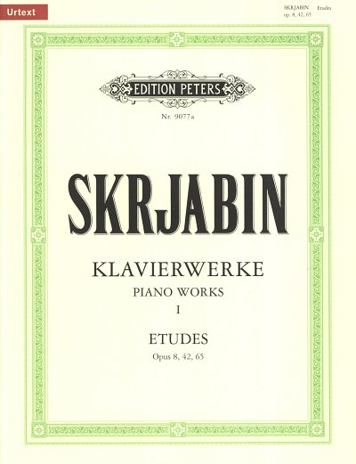 A. Skrjabin: Ausgewählte Klavierwerke 1 - Etüden, Klav