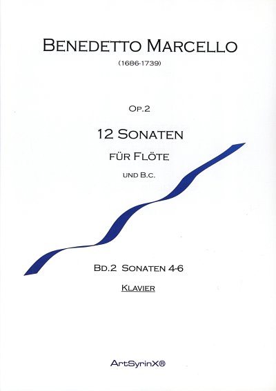 B. Marcello: 12 Sonaten op. 2 für Flöte und B. c.