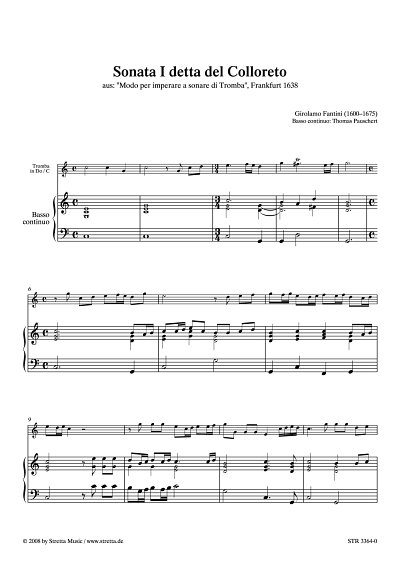 DL: G. Fantini: Sonata I detta del Colloreto aus 