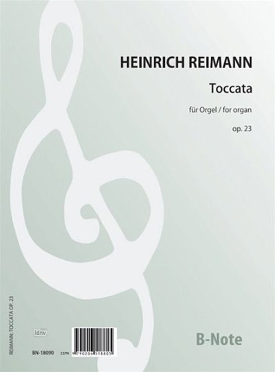 H. Reimann: Toccata e-Moll für Orgel op.23, Org