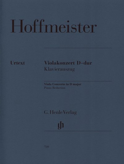 F.A. Hoffmeister: Violakonzert D-Dur , VaOrch (KASt)