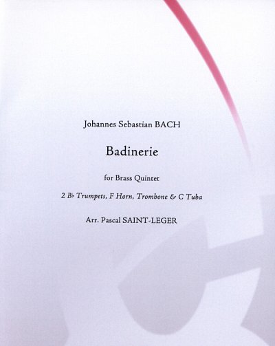 J.S. Bach: Gavotte No. 1 & 2 en Ré Maj, 2TrpHrnPosTb (Pa+St)