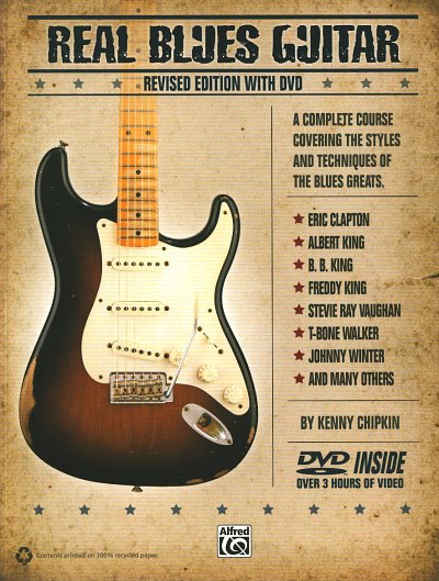 K. Chipkin: Real Blues Guitar, E-Git (+DVD)