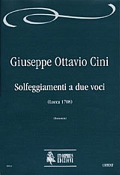 C.G. Ottavio: Solfeggiamenti a due voci (Lucca 1708)
