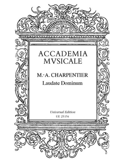 M.-A. Charpentier: Laudate Dominum Omnes Gentes  (Part.)