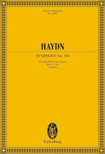 DL: J. Haydn: Symphonie Nr. 104 D-dur Hob. I:104, Orch (Dirp
