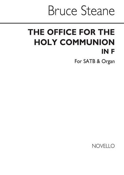 The Office For The Holy Communion In F, GchOrg (Chpa)