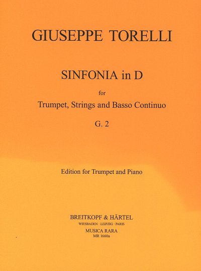 G. Torelli: Sinfonia D-Dur (G 2) - Trp Str Bc