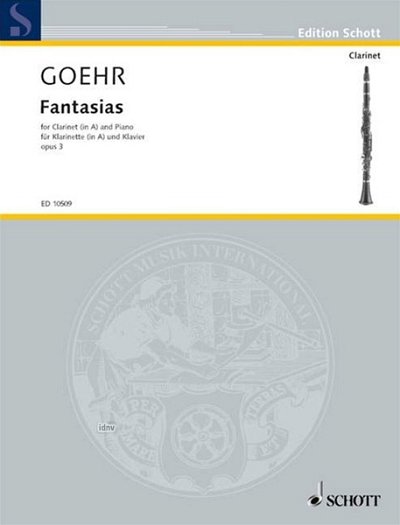 A. Goehr: Fantasias op. 3 , KlarKlv
