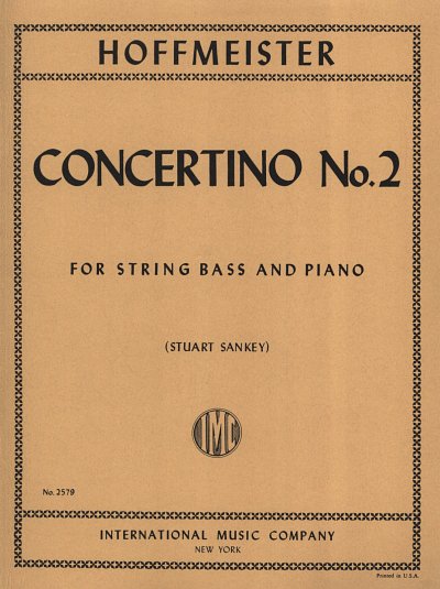 F.A. Hoffmeister: Concertino N. 2 (Sankey), Kb