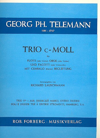 G.P. Telemann: Trio c-moll